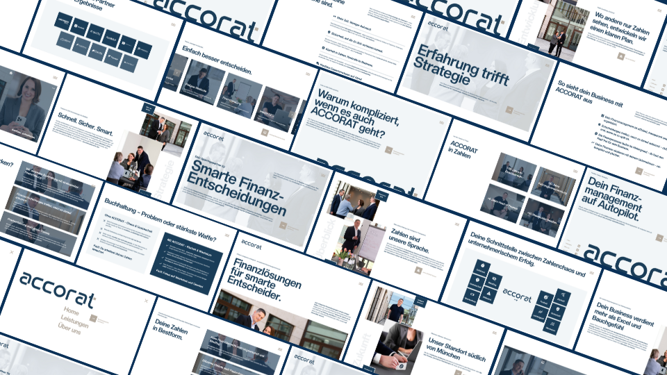 Business cards for Accorat