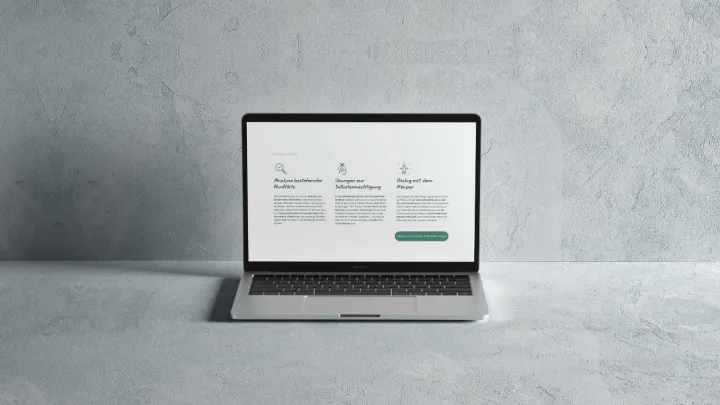 website content layout