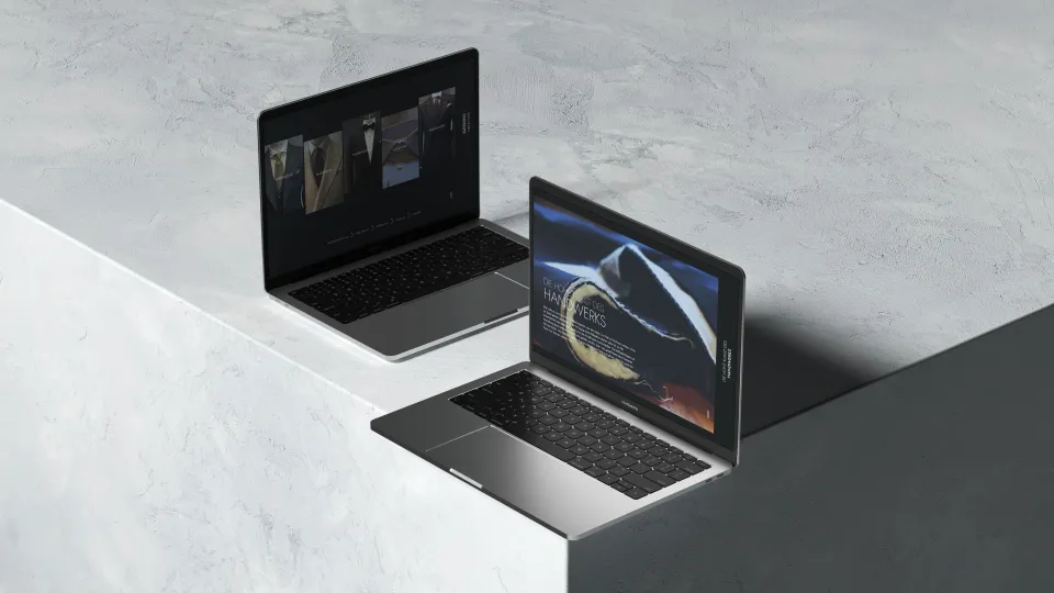 website homepage design