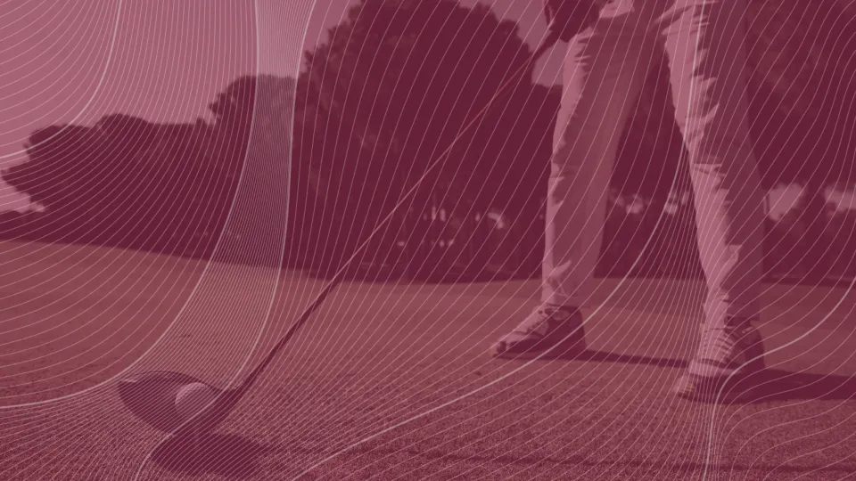 Golf Physio website content layout