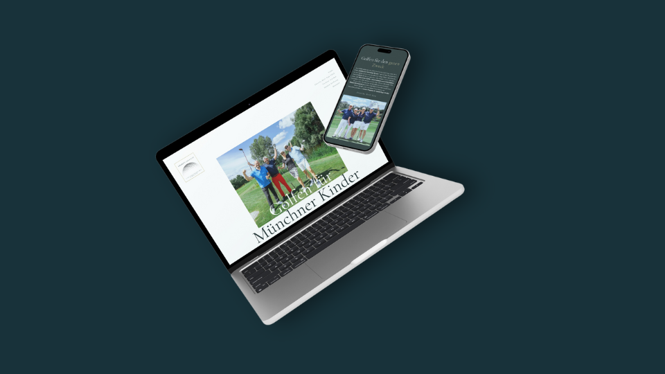 website homepage design
