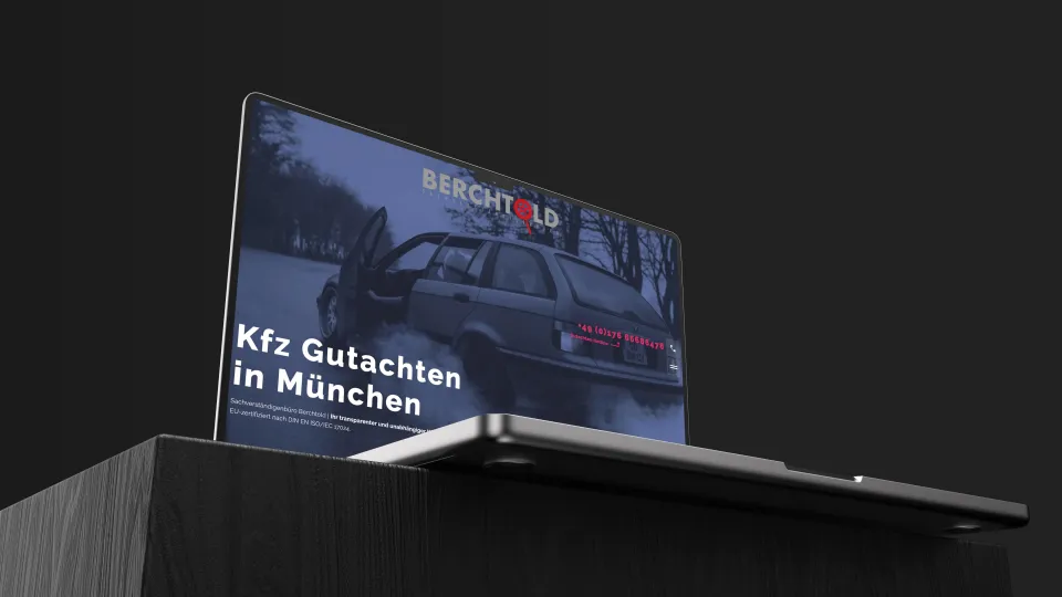 Branding for Gutachten Berchtold New brand identity for Gutachten Berchtold