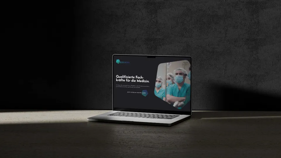 website homepage design