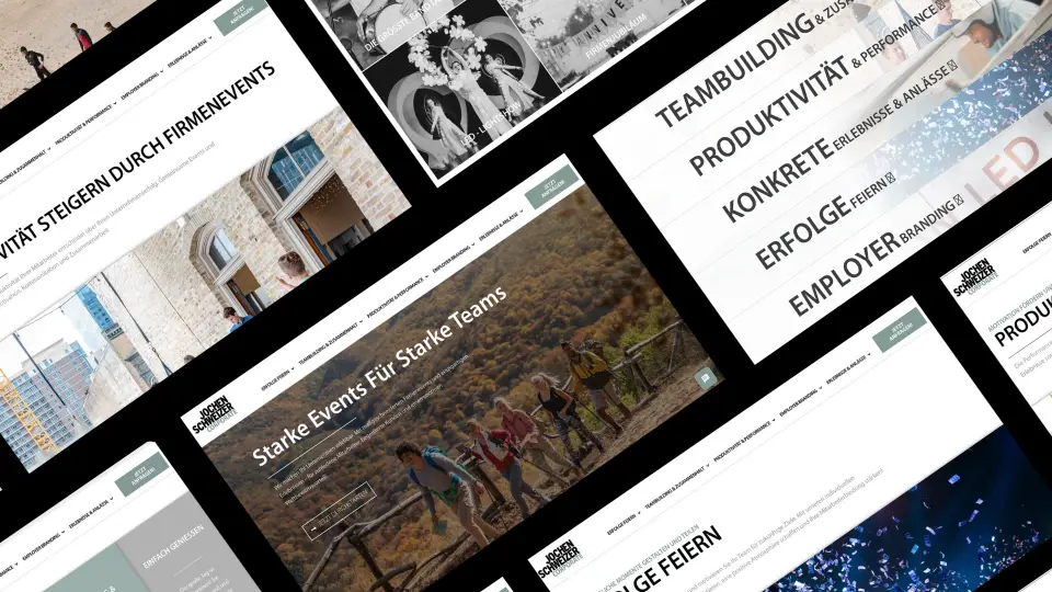 website content layout