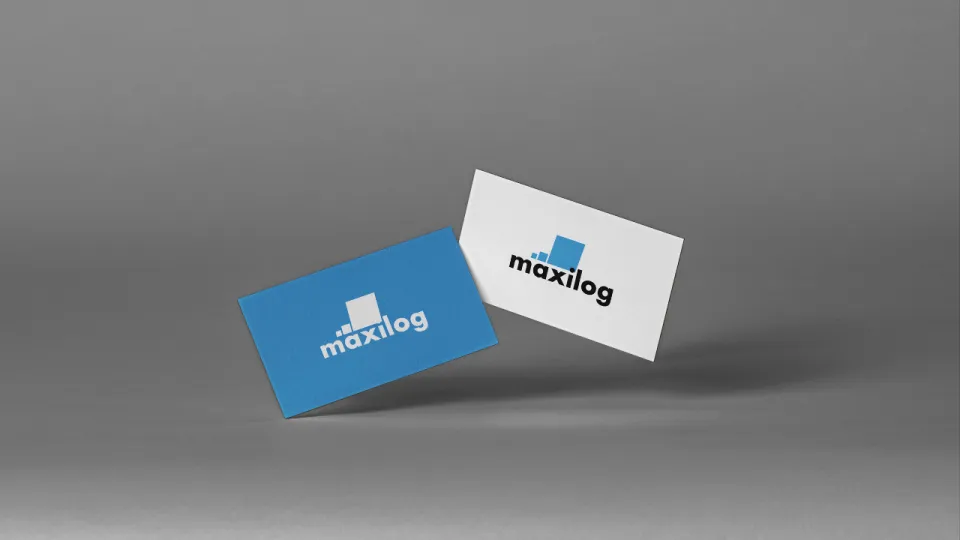 Maxilog website homepage design