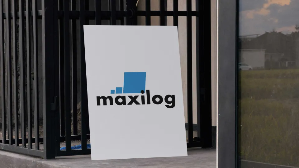 Maxilog brand identity application