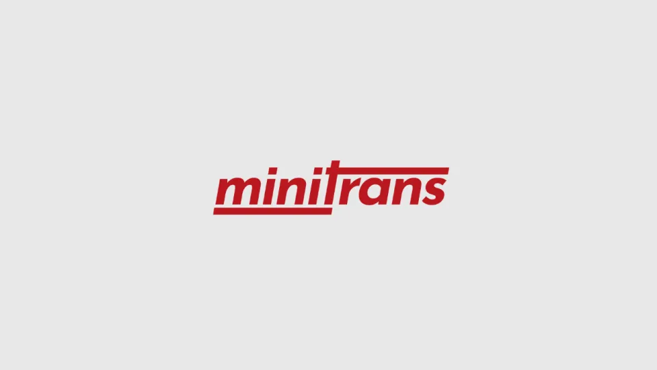 Minitrans website homepage design