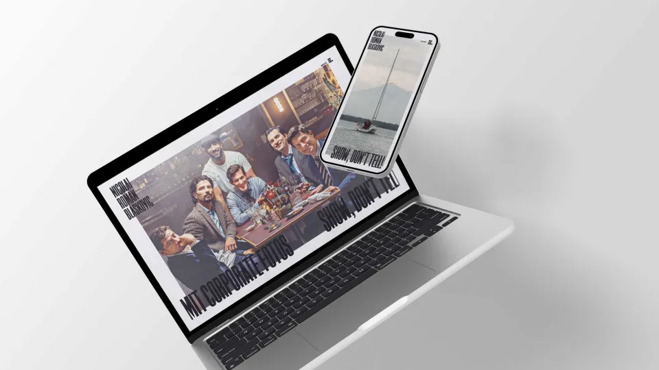 Nicolai Roman Blaskovic brand identity application