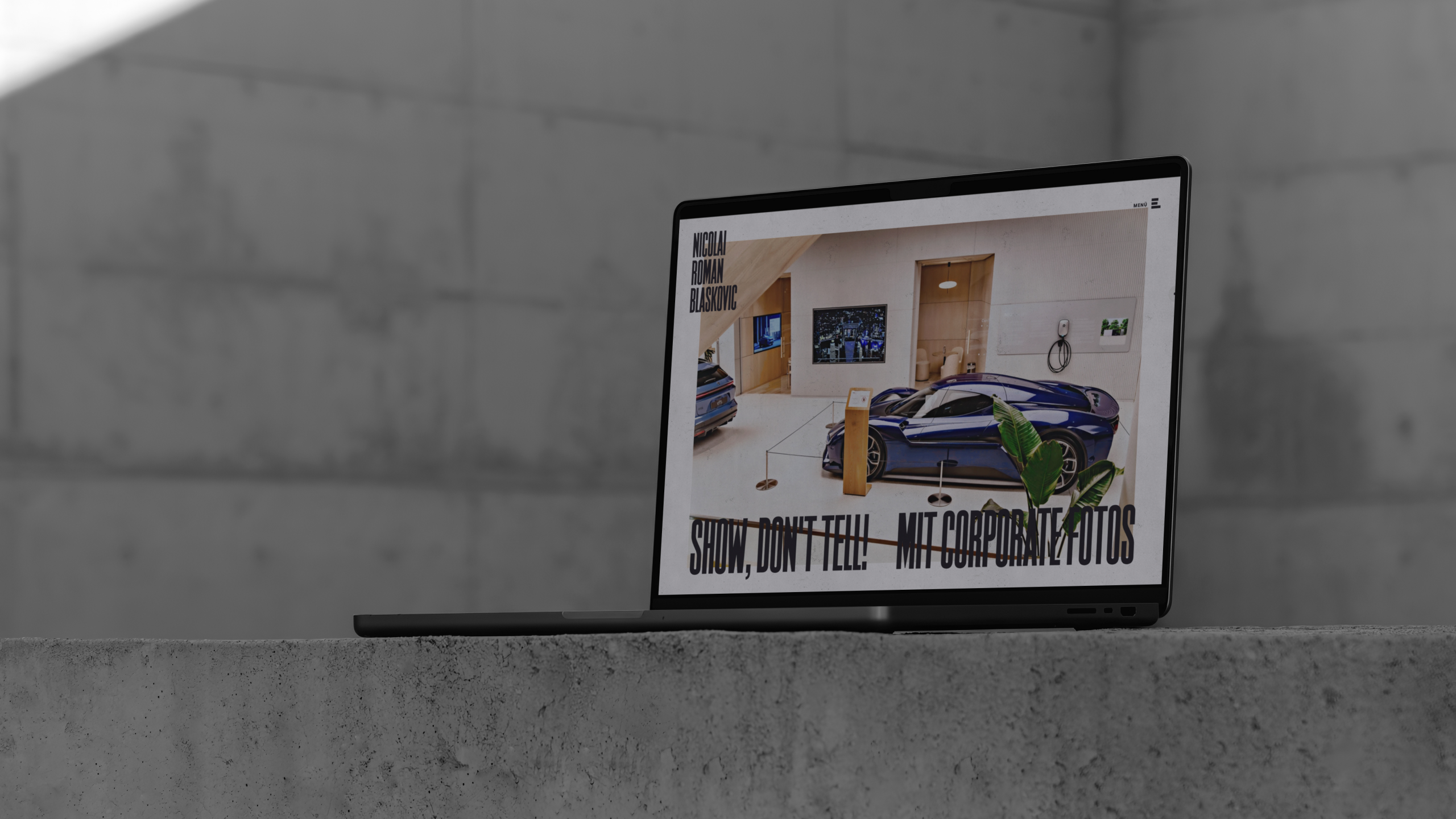 nicolai-roman-blaskovic.de Website Mockup