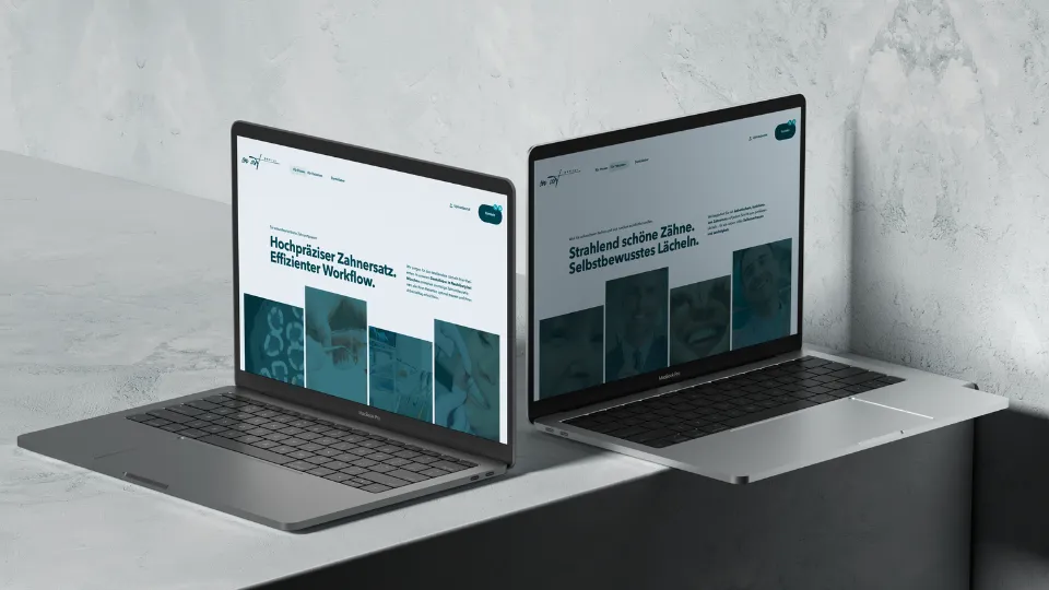 Website navigation for On Art Dental