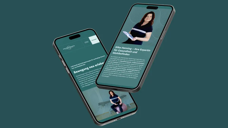 New brand identity for Physiopraxis Harlaching