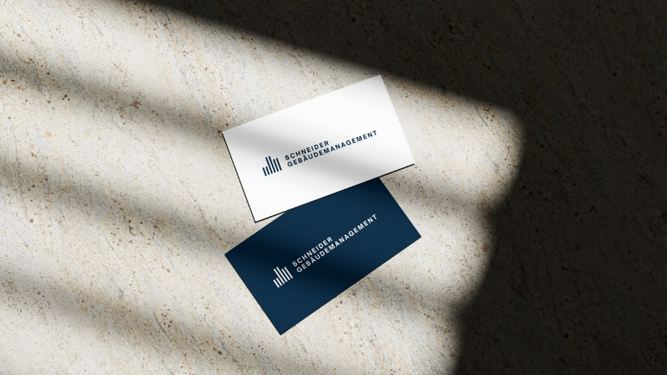 Business cards for Schneider Gebäudeservice