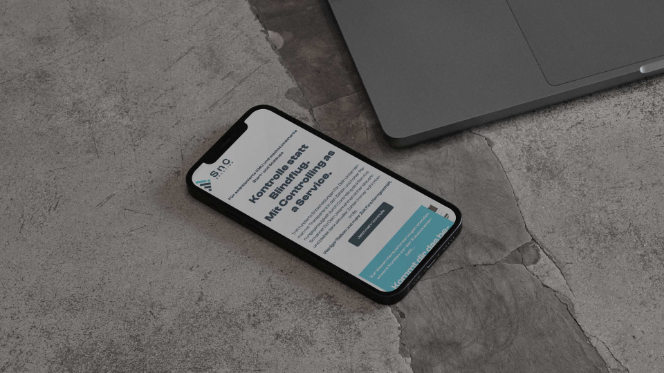 Mobile website view for SnC Solution