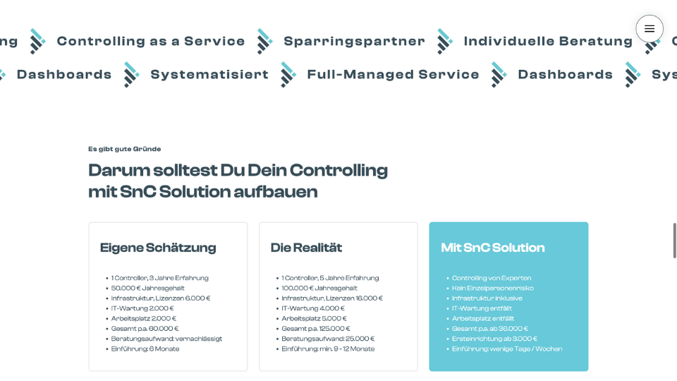 Logo design for SnC Solution