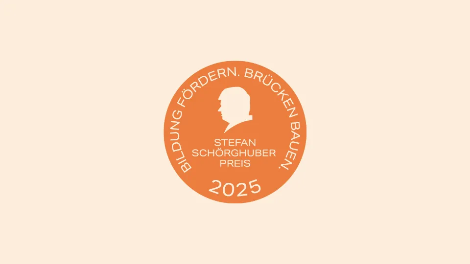 Website mockup for the Stefan Schörghuber Preis