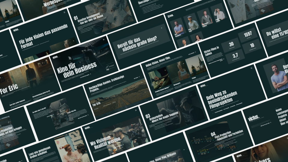 New website for Victus Films & Commercials