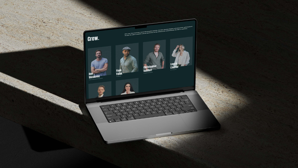 Brand identity for Victus Films & Commercials