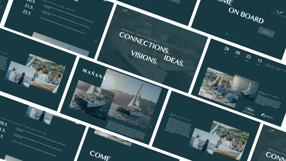Mobile website view for Victus Vision