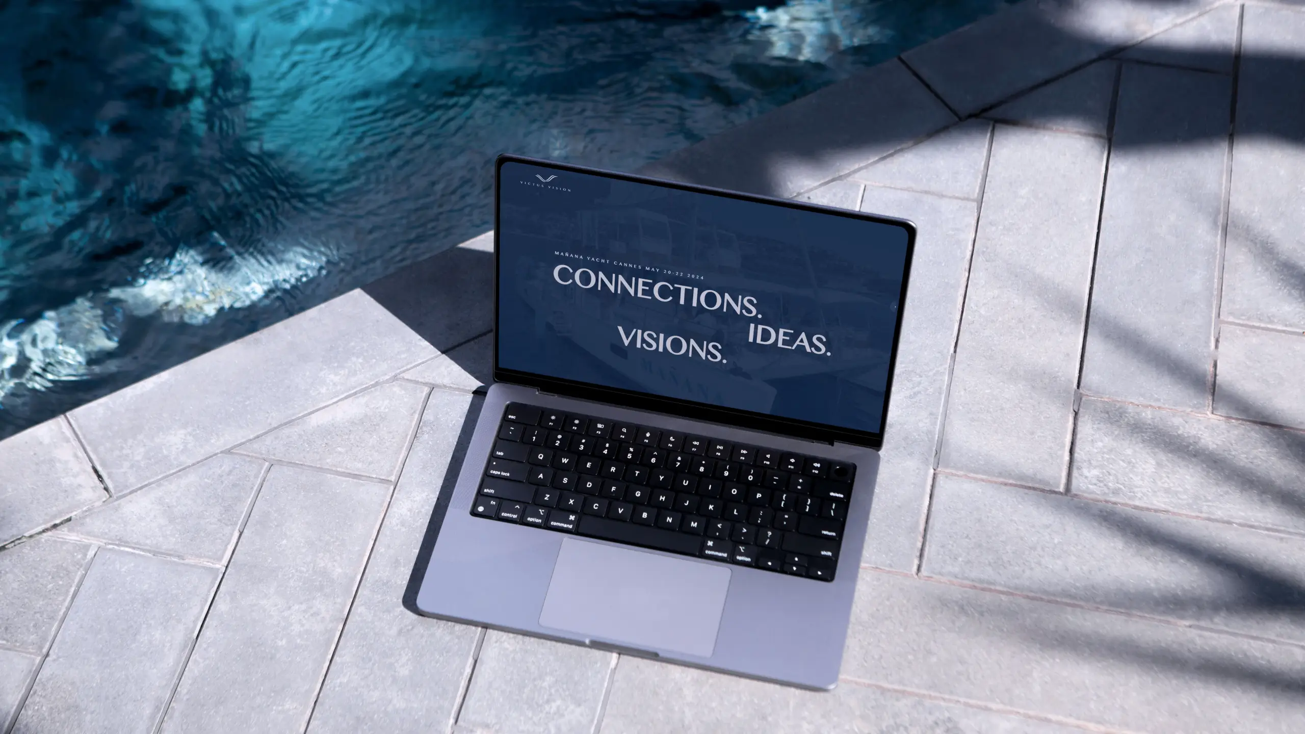 victus.vision Website Mockup